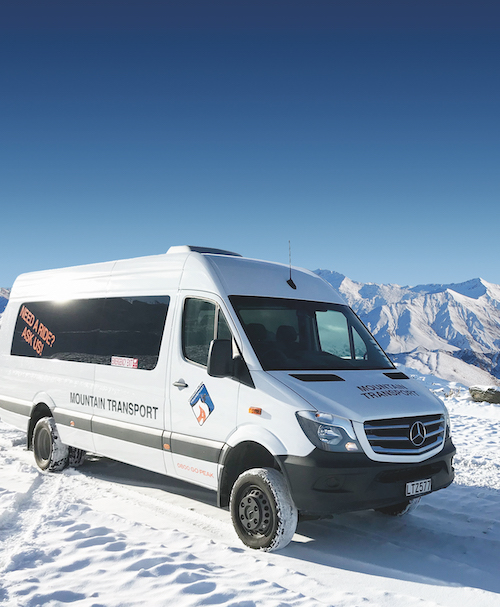 Mountain Transport Van — Your Queenstown Transport in Queenstown, New Zealand