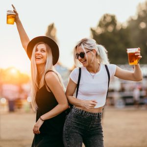 Drinking at Music Festival — Your Queenstown Transport in Queenstown, New Zealand
